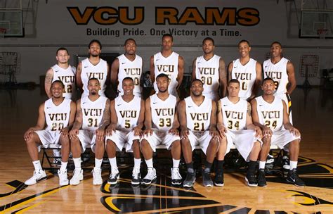 VCU basketball team photo