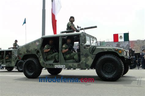 Vehículos militares mexicanos