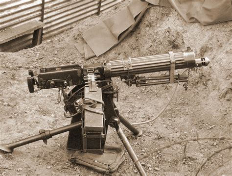 Vickers Machine Gun in World War I