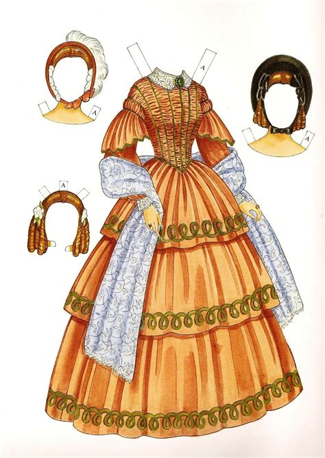 Victorian paper dolls