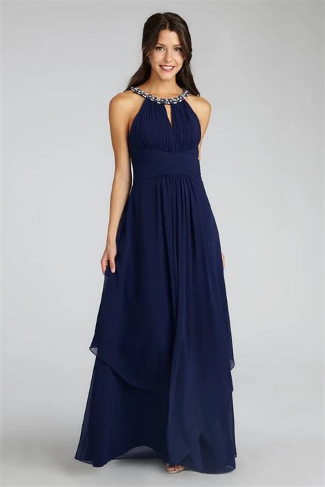 Vintage Navy Bridesmaid Dresses