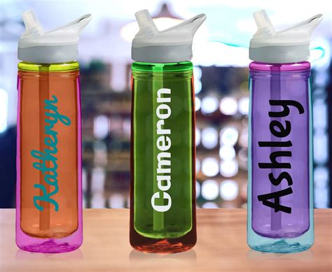 Vinyl Stickers for Water Bottles