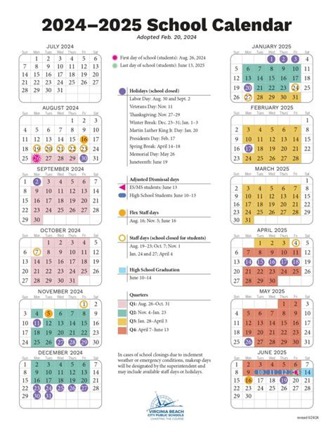 Virginia Beach School Calendar