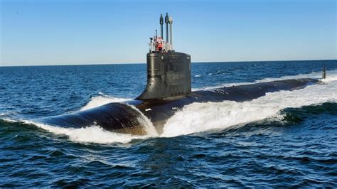 Virginia-class submarine in action