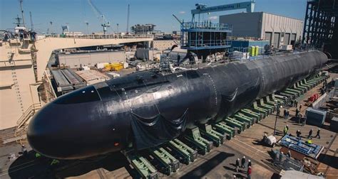 Virginia-class submarine under construction