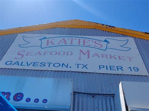 Visiting Katie's Seafood Market in Galveston