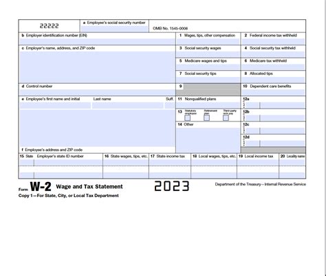 W2 form accuracy