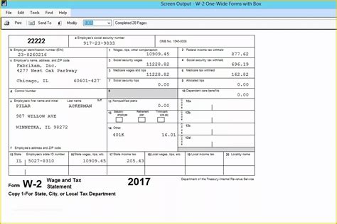 W2 template example