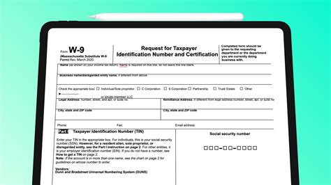 Benefits of W9 Form