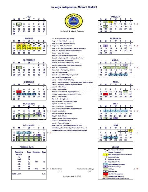 Waco ISD Calendar Image 10