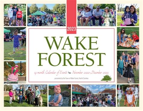 Wake Forest Calendar Events