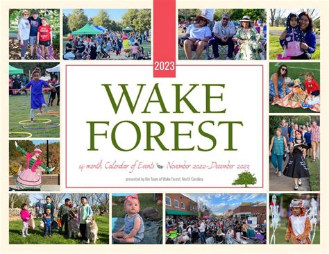 Wake Forest University Calendar Image 1