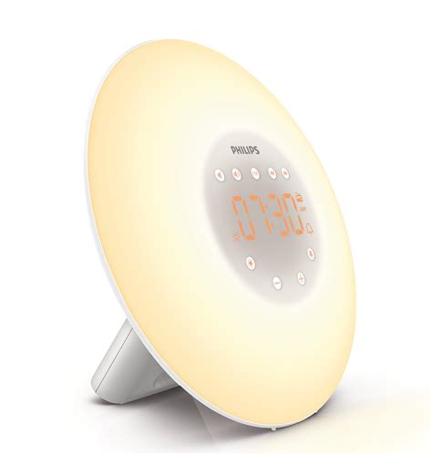 Wake-up light with trumpet alarm sound