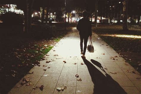 Walking at night