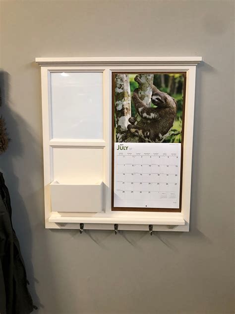 Wall Calendar Storage Box