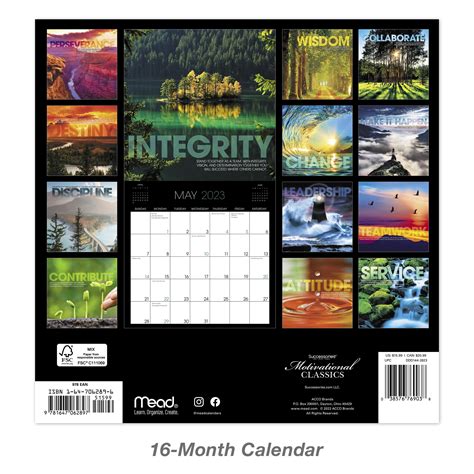 Wall Calendars with Inspirational Quotes