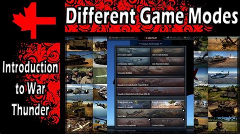 New War Thunder Game Modes