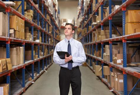 Warehouse Specialist Managing Inventory