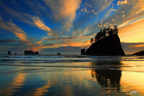 Washington State coast sunset gallery