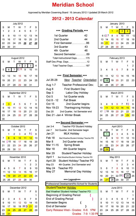 Washoe County Schools Calendar Image 7