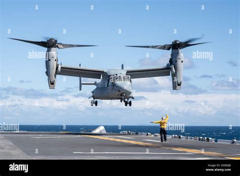 The cargo handling systems of a Wasp-class ship