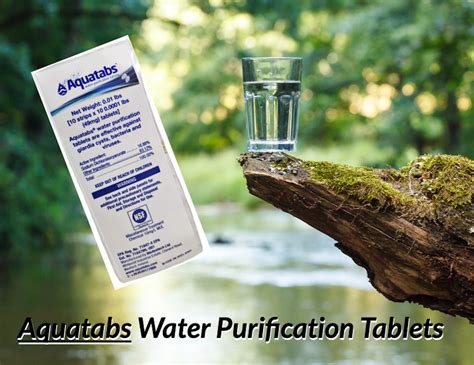 Water Purification Tablets