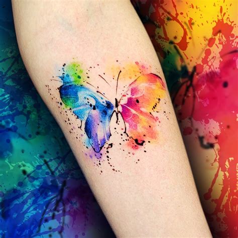 Watercolour tattoo aftercare