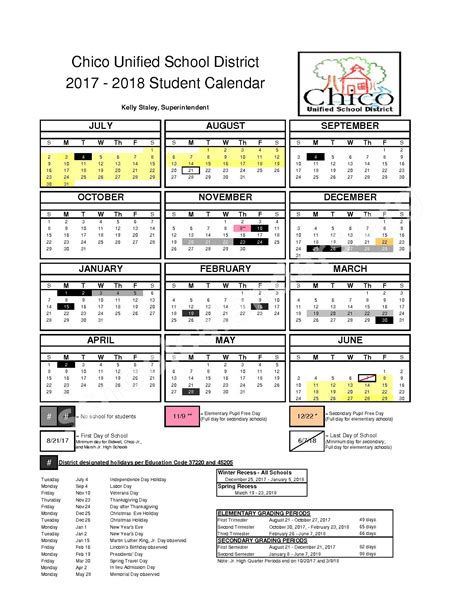 WCCUSD School Calendar Structure