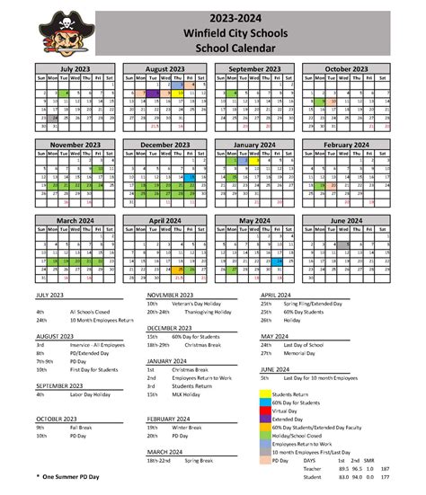 WCS District Calendar Image 2