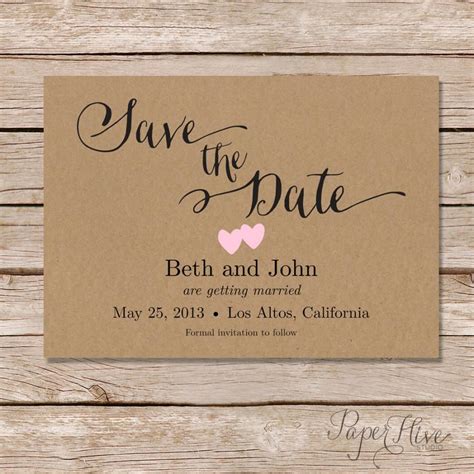 Wedding Save the Date Cards