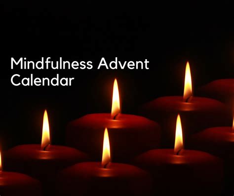 Wellness and Mindfulness Advent Calendar