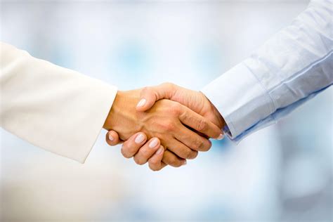 Western-Style Handshake