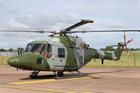 Westland Lynx helicopter in flight