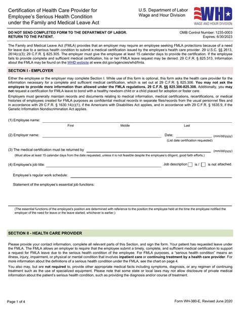 WH-380-E form