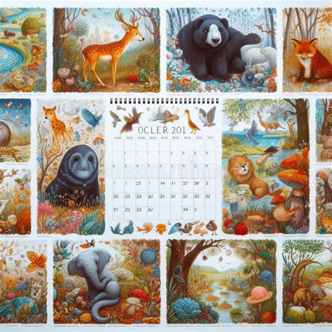 Whimsical Illustration Calendars