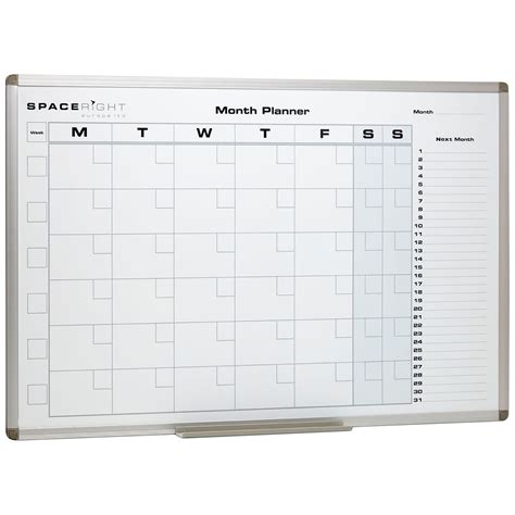 Whiteboard Calendar Planning