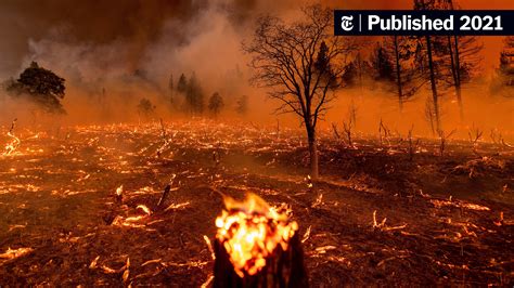 La Wildfire map