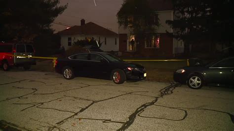 Police tape surrounds a crime scene in Willoughby, Ohio