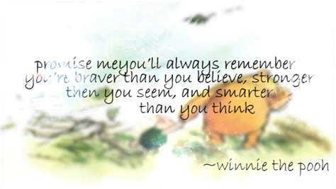 Winnie the Pooh quote calendar