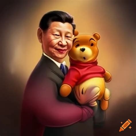 Winnie the Pooh and Xi Jinping meme