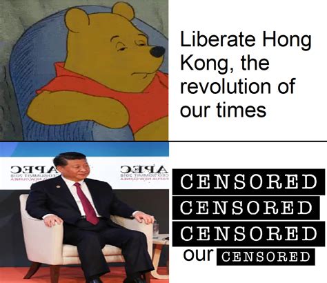 Winnie the Pooh Xi Jinping meme censorship evaded