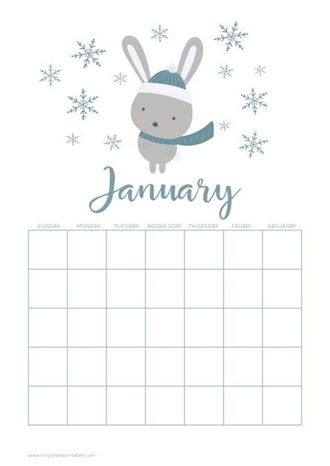 Winter calendar planning