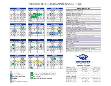 Wisd School Calendar Image 4