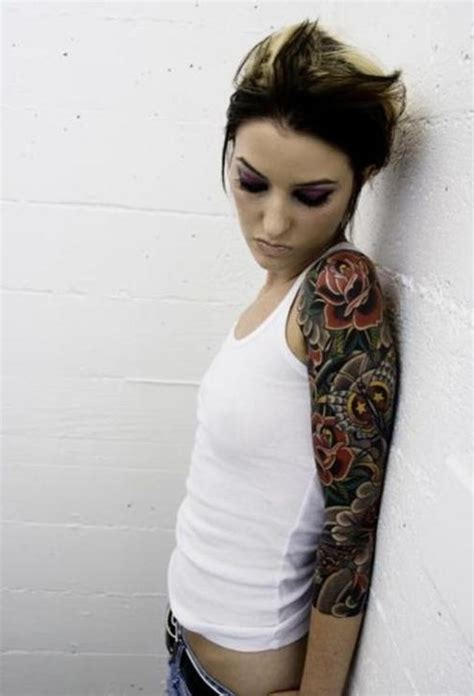 Woman tattoos