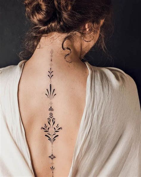 Women with beautiful back tattoos