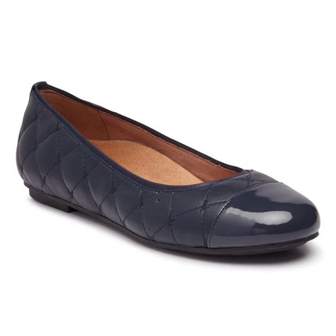 Womens Navy Flats Shoes for Casual Gatherings