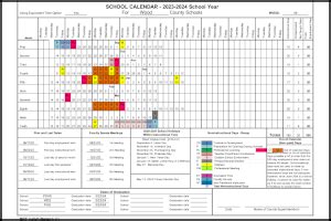 Wood County Schools Calendar Image 3