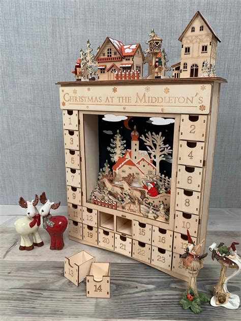 Wooden Advent Calendar Activities and Games