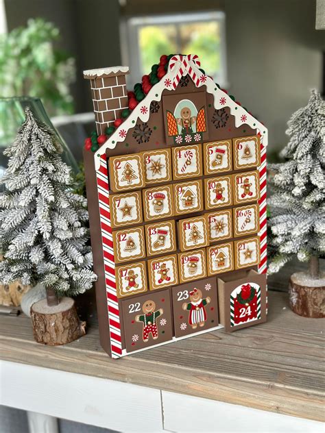 Wooden Advent Calendar Designs