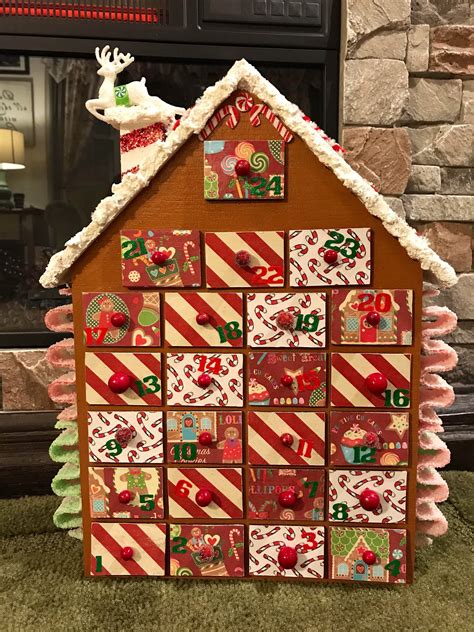 Wooden Advent Calendar Ideas